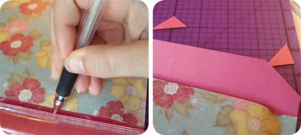 make your own bubble mailers scoring and folding
